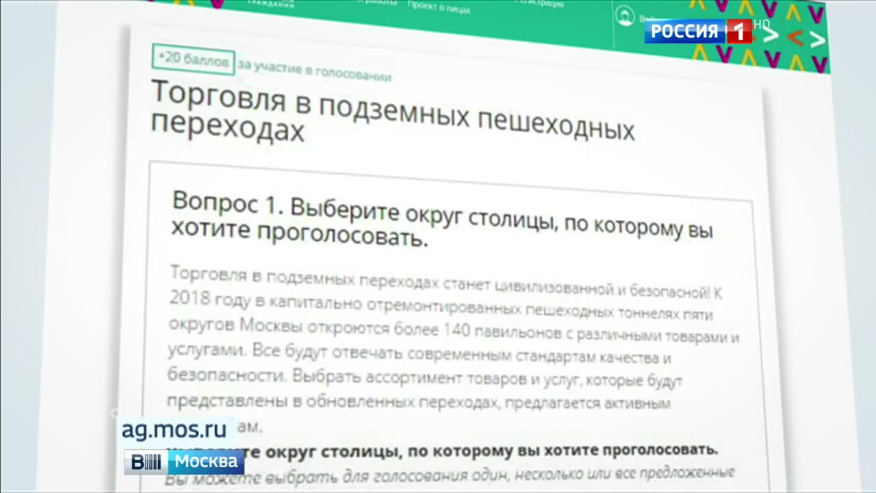 Москвичи решат, чем будут торговать в подземных переходах