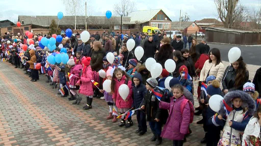 В осетинском селе открылась новая школа