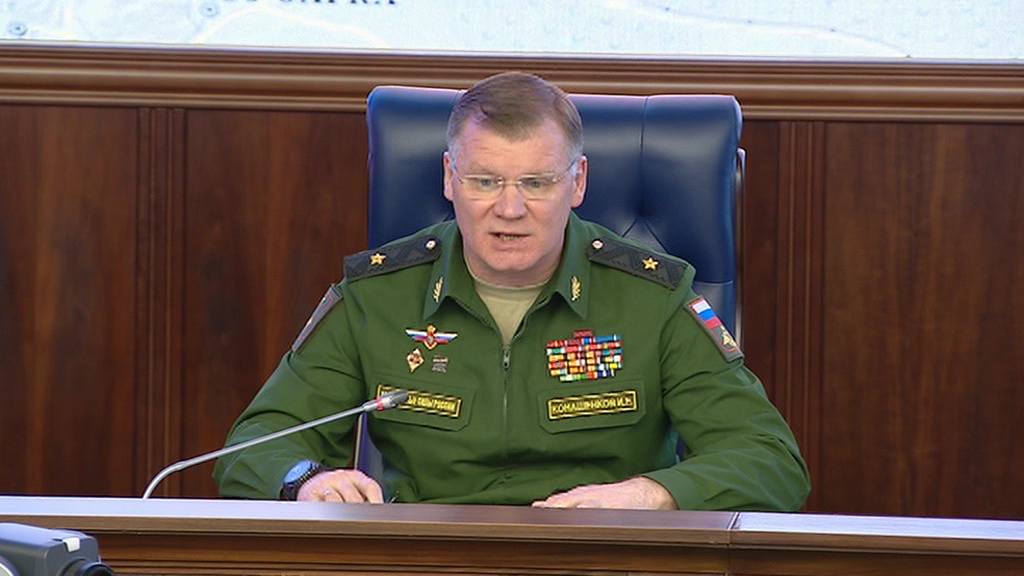 Генштаб РФ: пока боевики сдаются, США готовят удары по сирийским войскам
