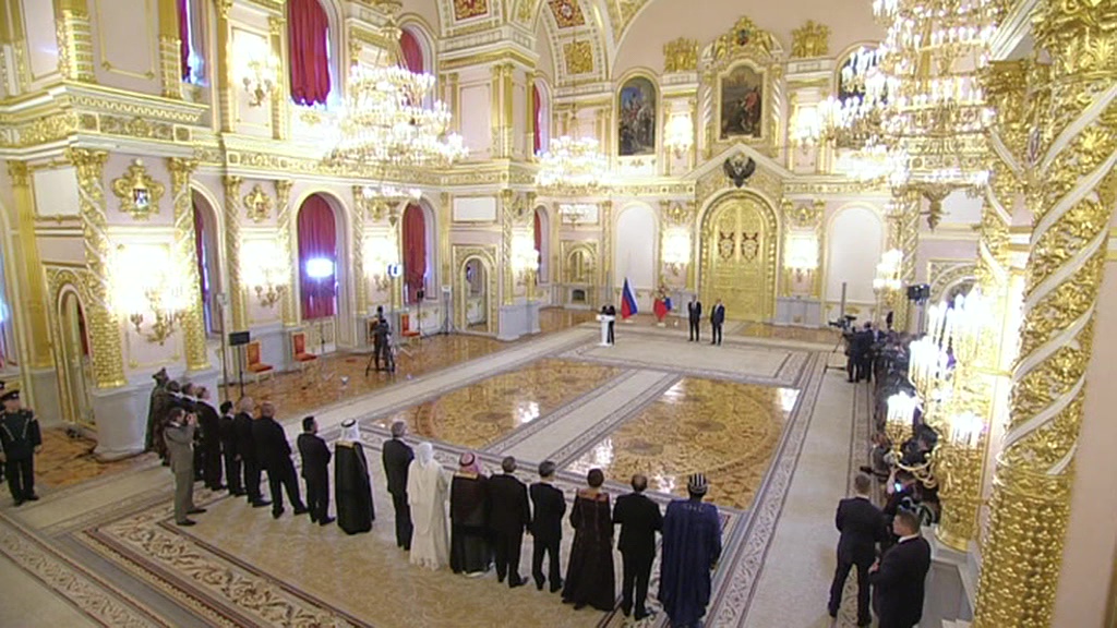 Путин иностранным послам: ситуация становится хаотичной, но здравый смысл возобладает