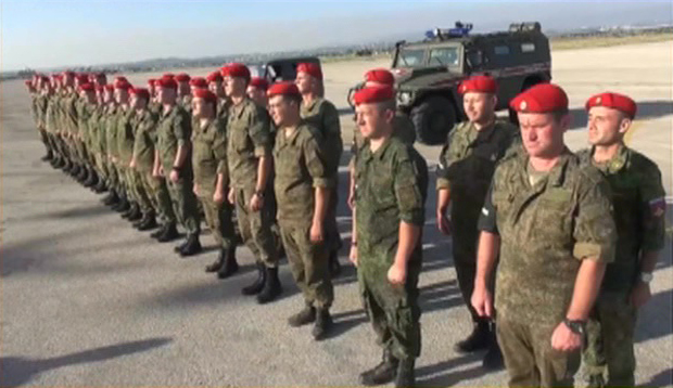 Полторы сотни военных полицейских вернулись в Россию после командировки в Сирию