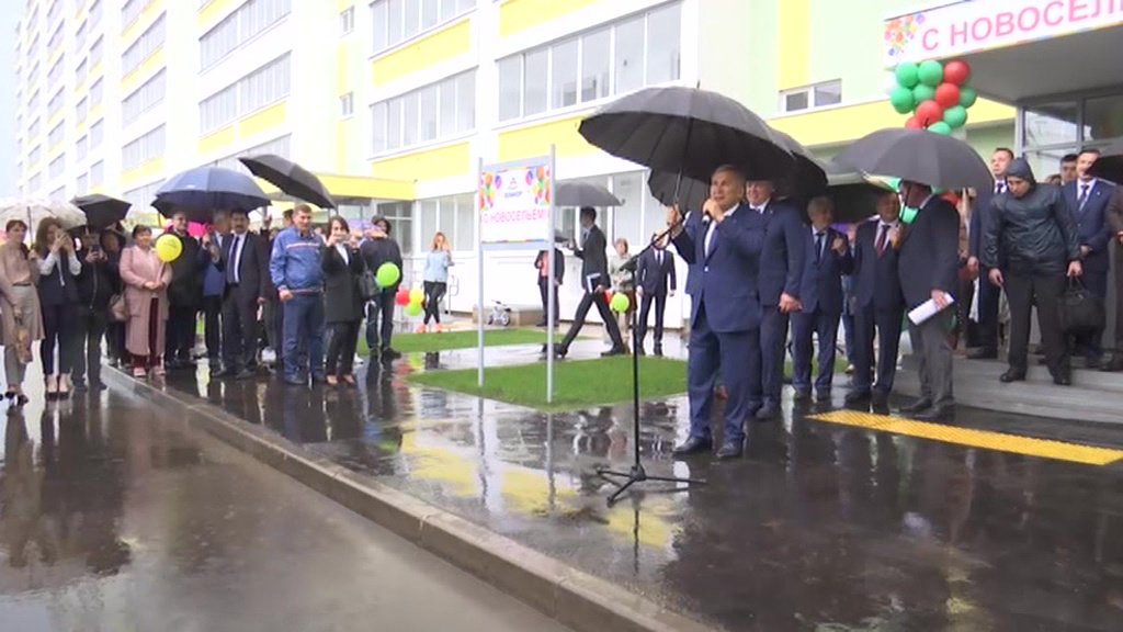 В Татарстане отметили новоселье социальные очередники