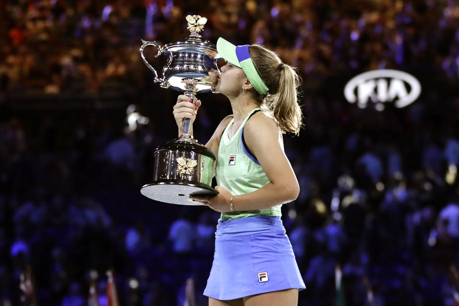 Победительница Australian Open Кенин поднялась на седьмое место в рейтинге WTA