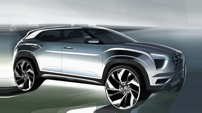 Вот как будет выглядеть новое поколение Hyundai Creta
