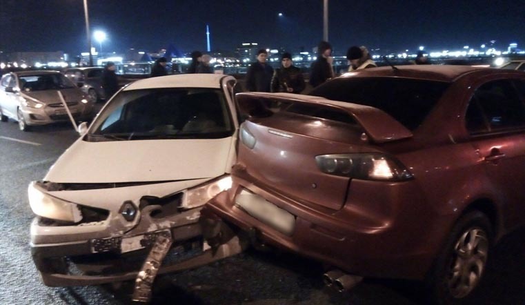 В Воронежской области в ДТП попали сразу 8 автомашин