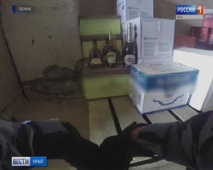 Многомиллионную партию контрафактного алкоголя задержали в Екатеринбурге