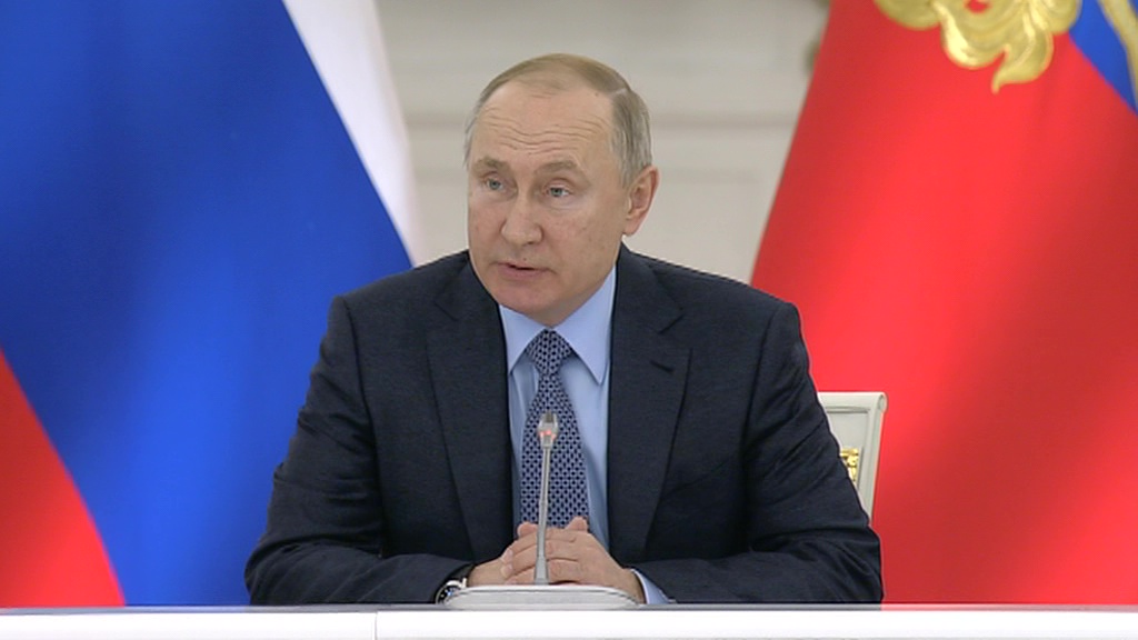 Владимир Путин обсудил с главой Евросовета текущие проблемы