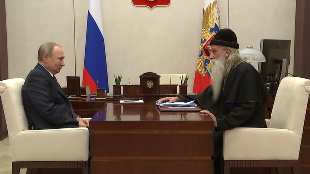 Возвращение старообрядцев: митрополит Корнилий поблагодарил Путина