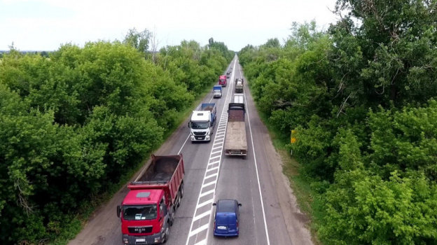 Самая длинная в России "сплошная" по-прежнему остается в Воронежской области