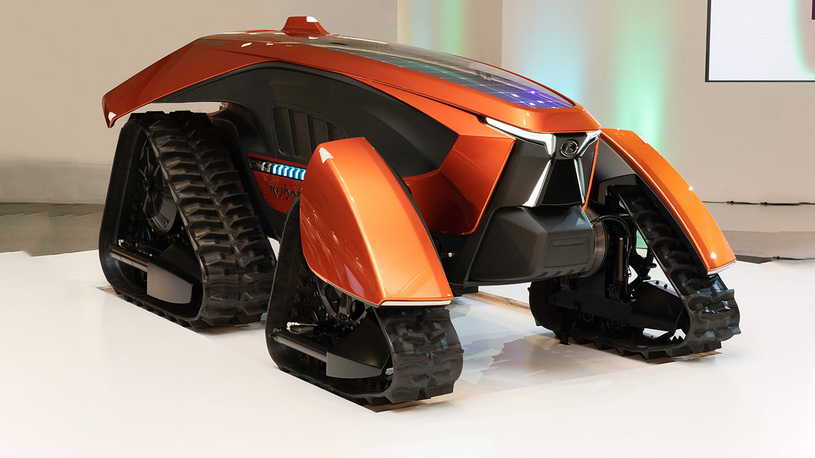 Kubota построили футуристический трактор-беспилотник