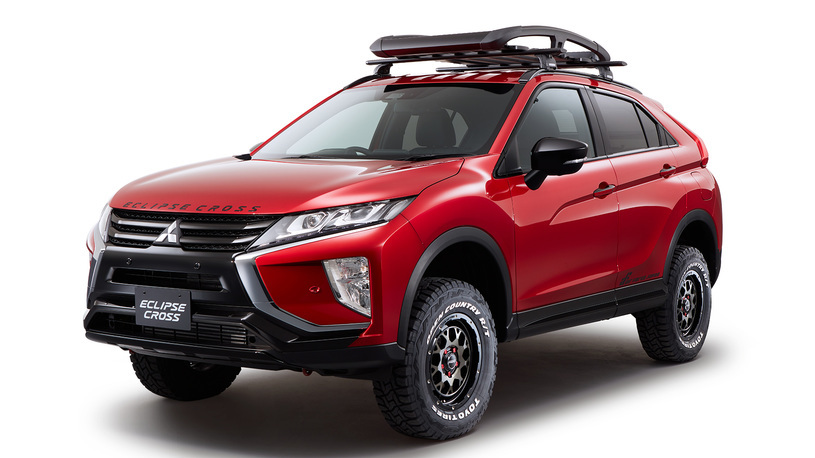 Mitsubishi Eclipse Cross поднимется над собой в Токио