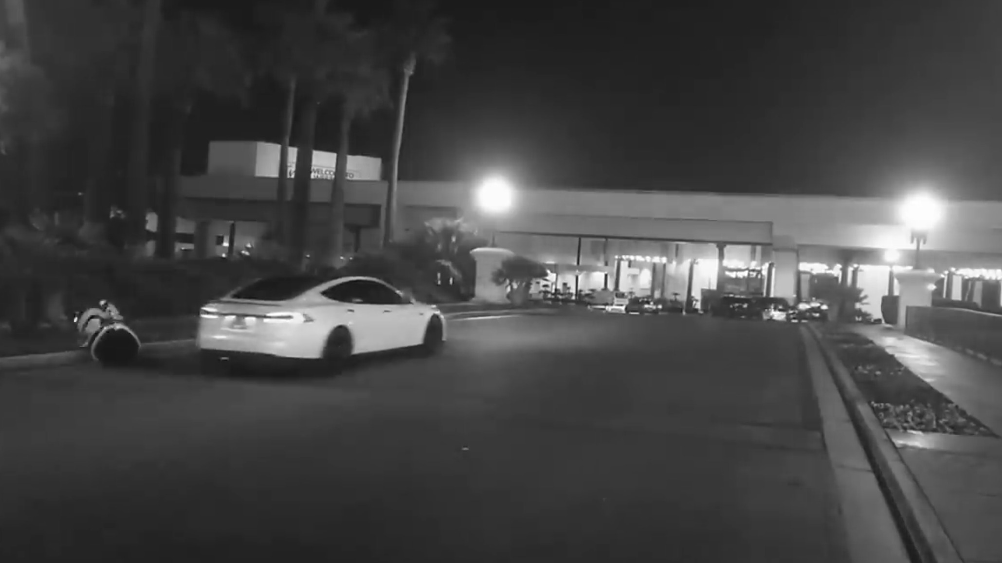 Беспилотная Tesla сбила российского робота-консультанта в Лас-Вегасе