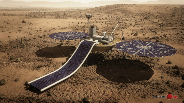 Видео с Красной планеты будет транслировать беспилотник Mars One