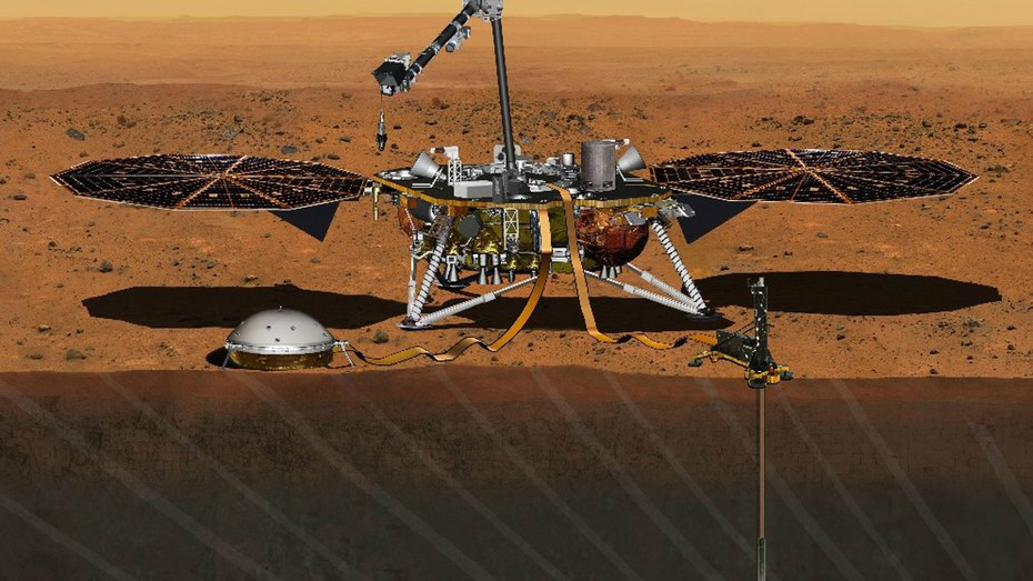 NASA откладывает отправку посадочного модуля к Марсу