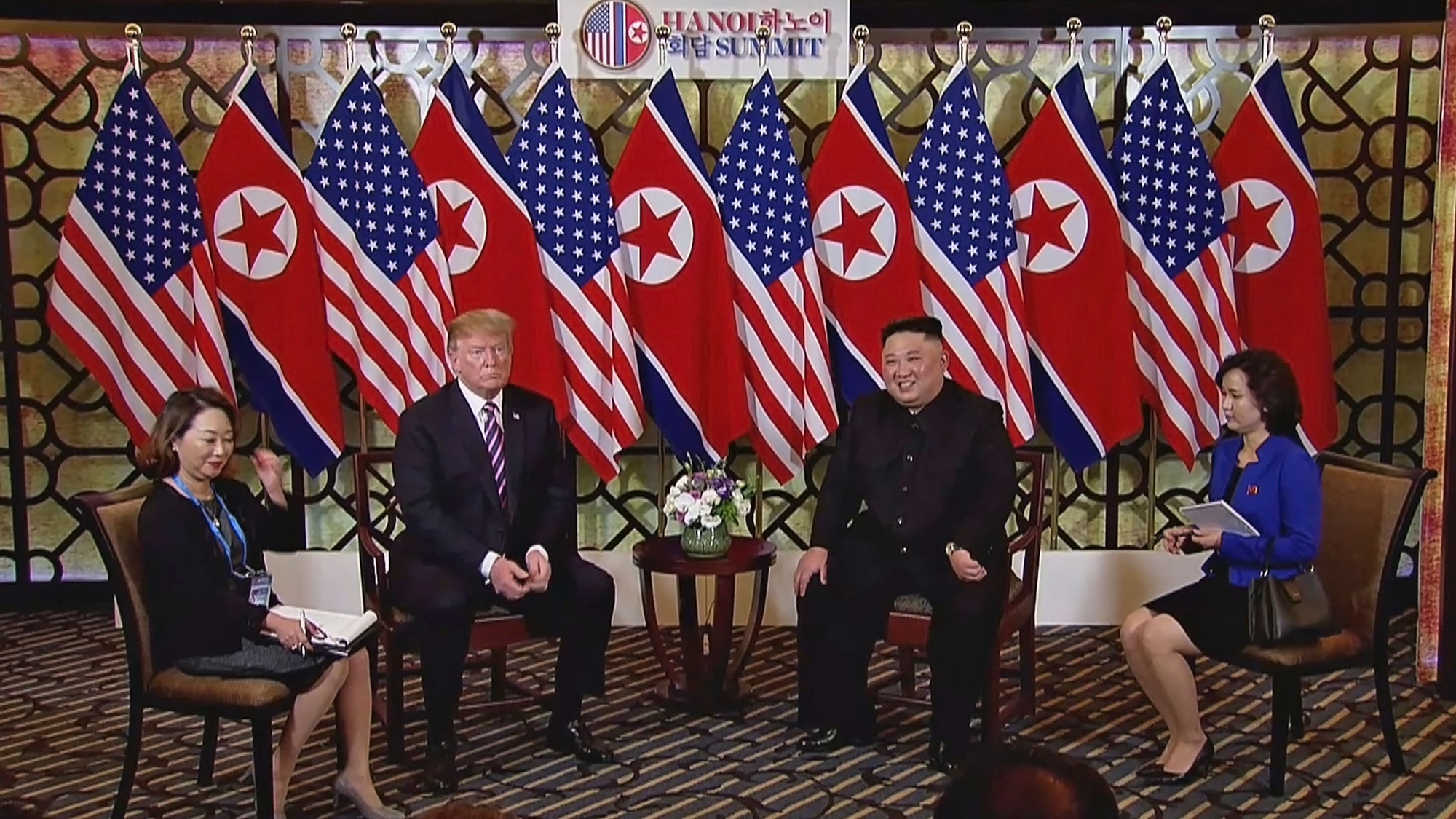 Трамп и Ким отведали сушеной хурмы