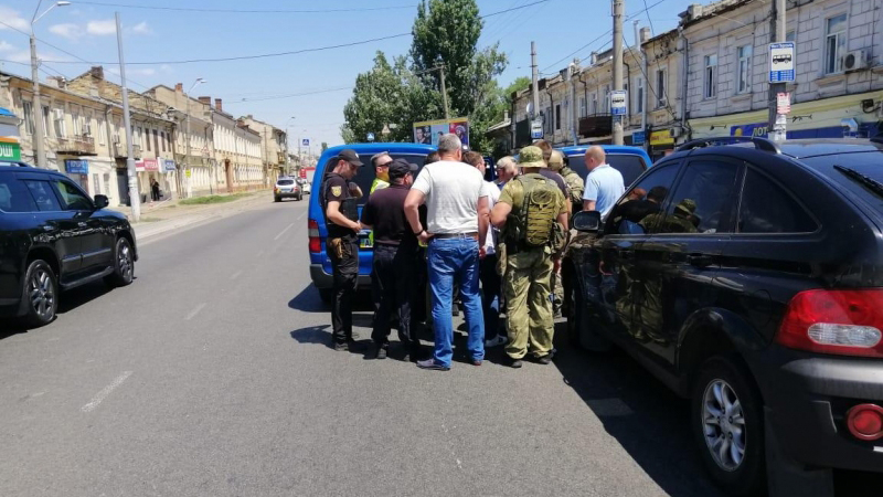 В Одессе идет спецоперация "Гром"