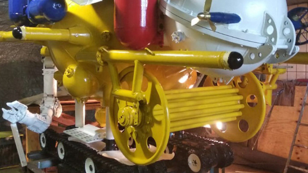 Восстановлен советский морской робот МТК-200