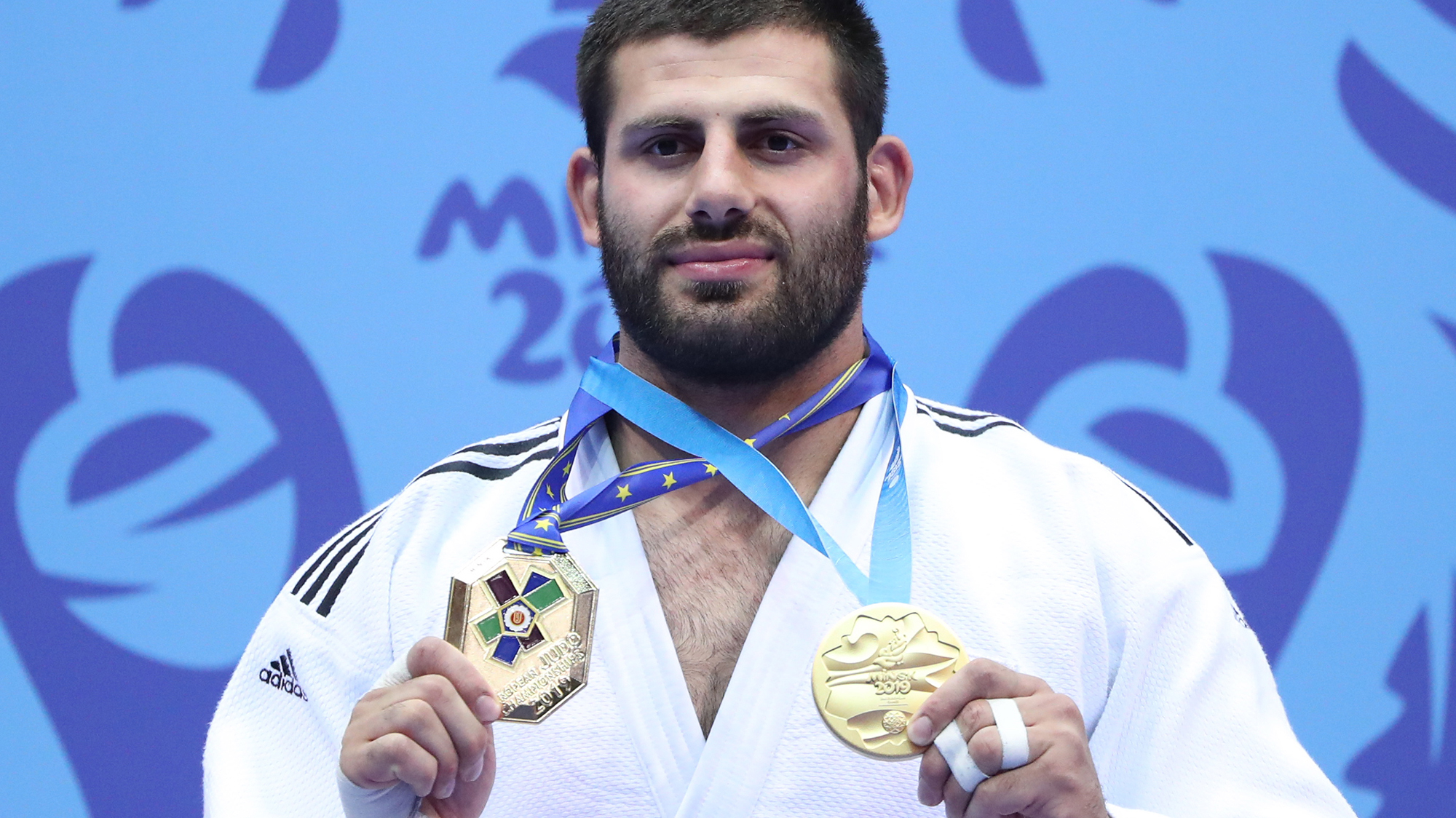 Российский дзюдоист Арман Адамян завоевал золото Европейских игр