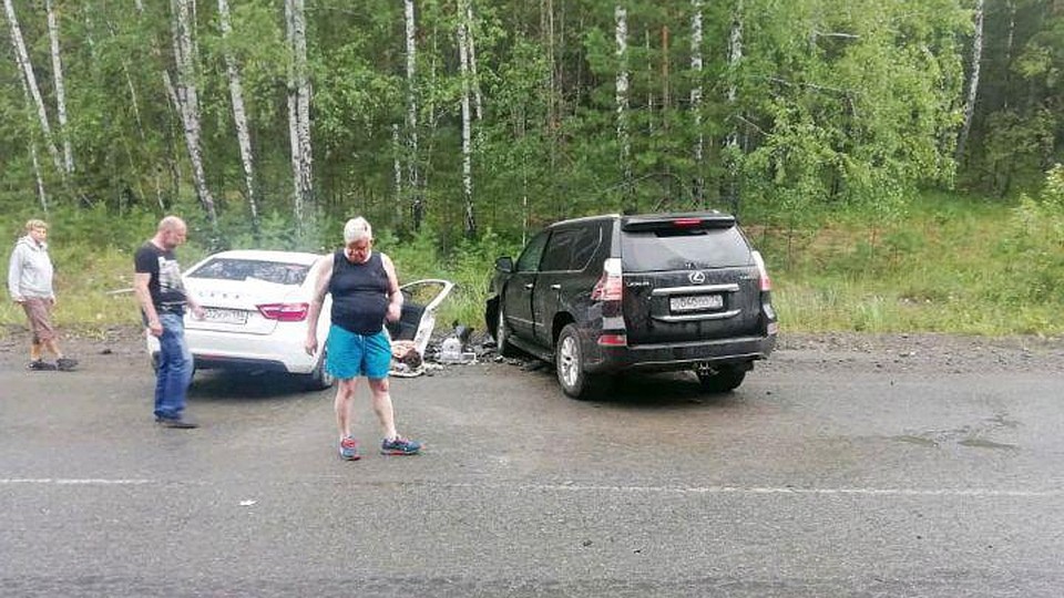 Бывший челябинский вице-губернатор устроил ДТП на "встречке"