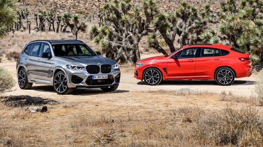 Новые "горячие" BMW X3 M и X4 M оценили в рублях