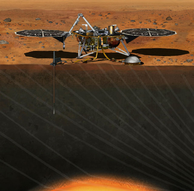 NASA начало строительство марсианского посадочного модуля InSight