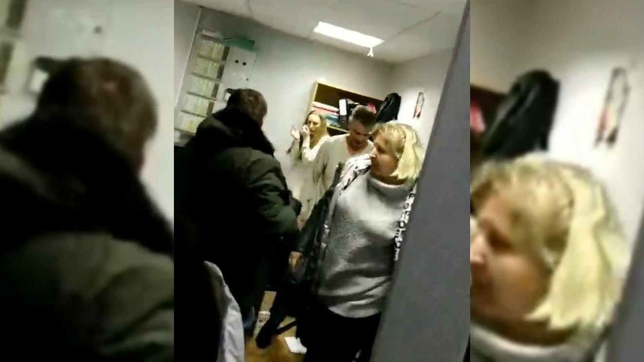Драку племянницы Сергея Скрипаля и ее мужа в ярославском ТСЖ сняли на видео