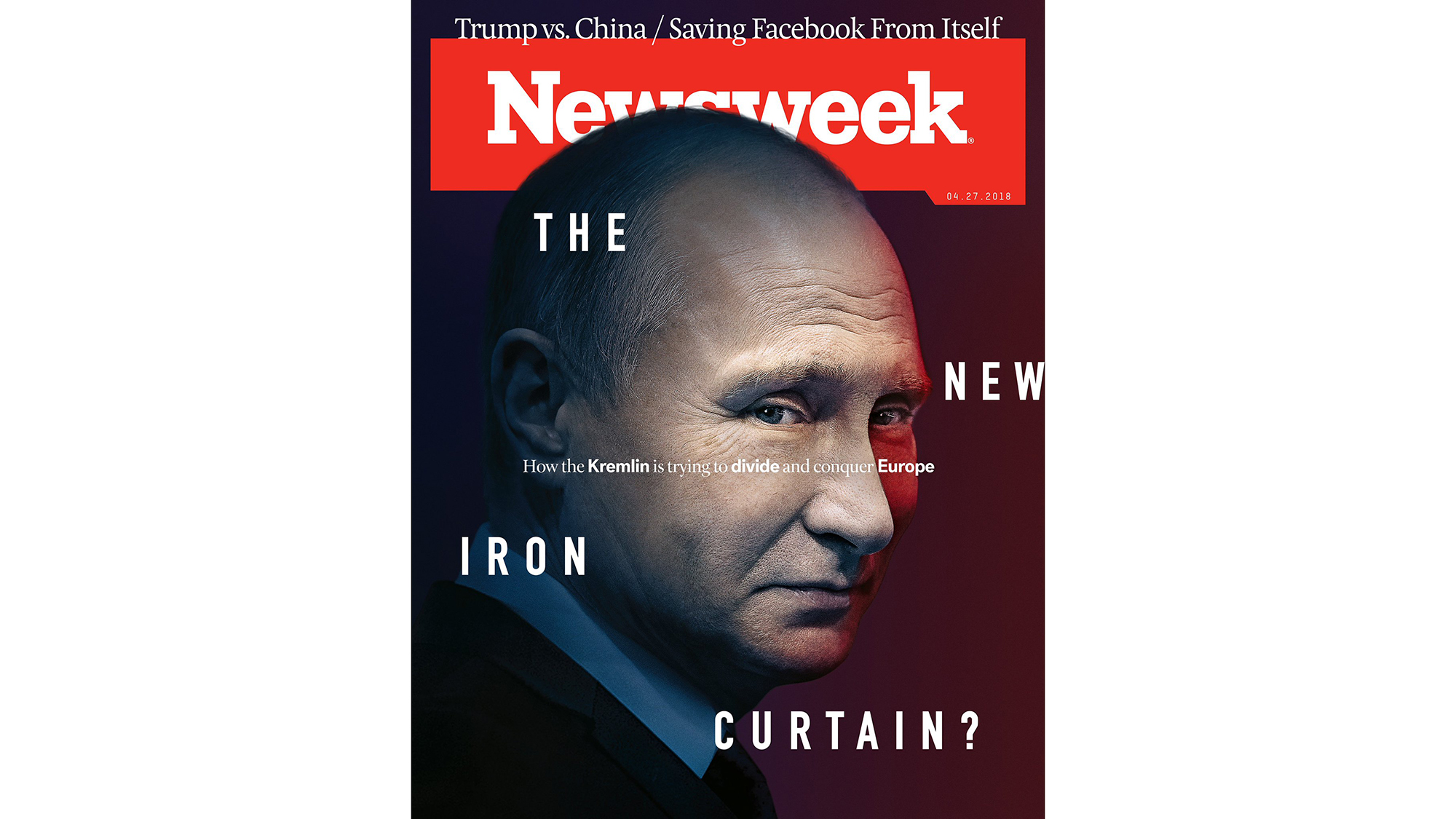 Newsweek снова вышел с портретом Владимира Путина