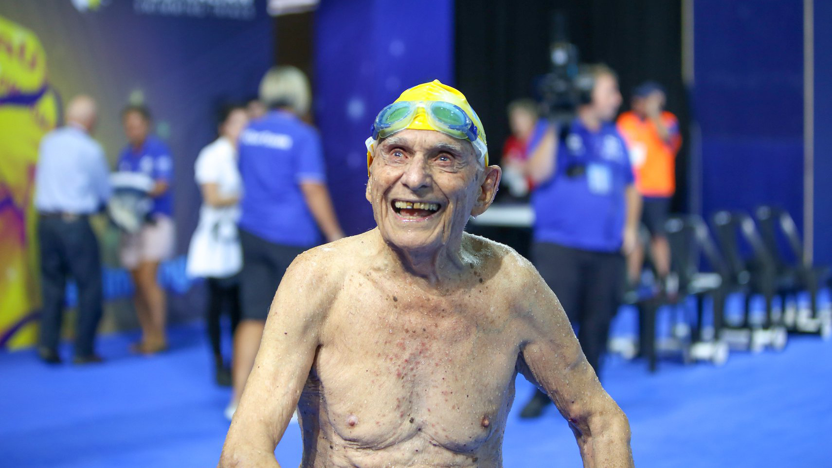 99-летний австралиец установил мировой рекорд по плаванию