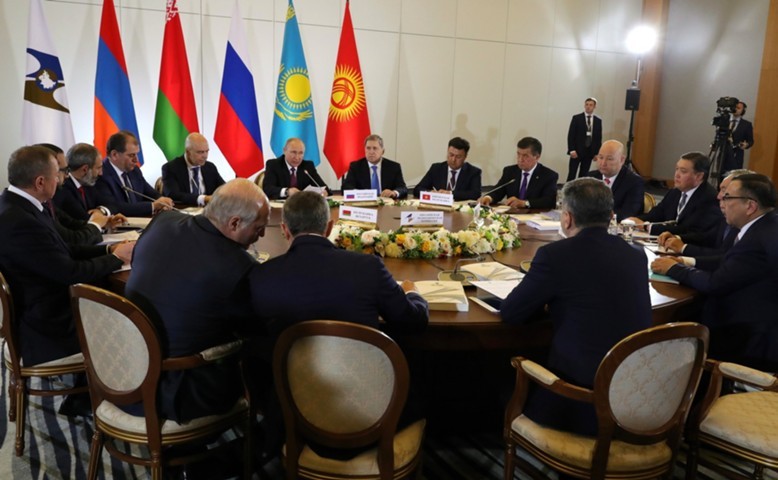 Путин: страны ЕАЭС согласовали создание общего рынка газа, нефти и нефтепродуктов
