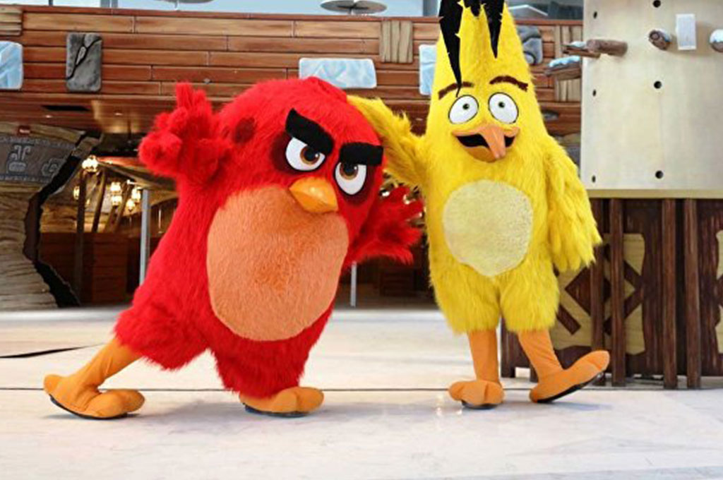Открылся первый в мире парк развлечений "Мир Angry Birds"