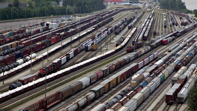 РЖД увеличили перевозку грузов на 6,7%