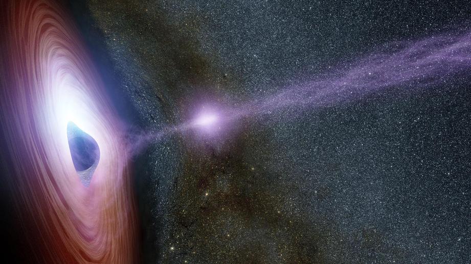 NASA: из черной дыры вылетело загадочное "нечто"