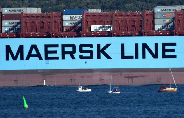 Прибыль Maersk снизилась из-за обесценивания активов