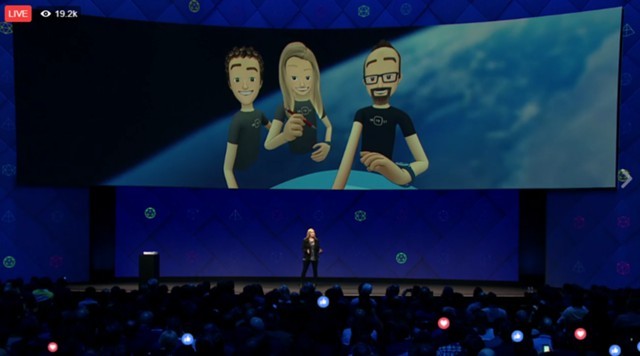 Facebook показала VR-платформу и AR-сервис