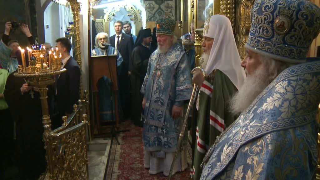 Патриарх помолился о жертвах Революции и Гражданской войны