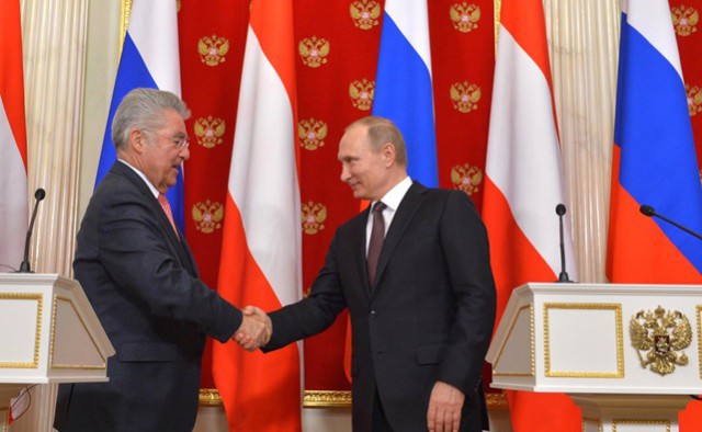 Путин: РФ и Австрия будут укреплять сотрудничество