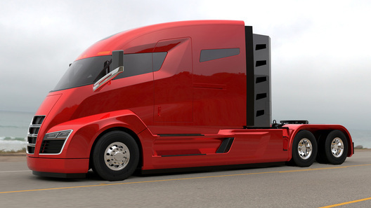 Супертягач Nikola One будет питаться водородом