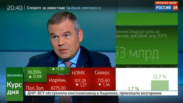 ЦБ: кредитование экономики в апреле выросло на 1,2%