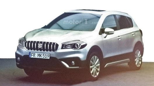 Обновленный кроссовер Suzuki промелькнул в Сети