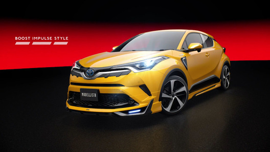 Кроссовер Toyota C-HR получил первый официальный бодикит