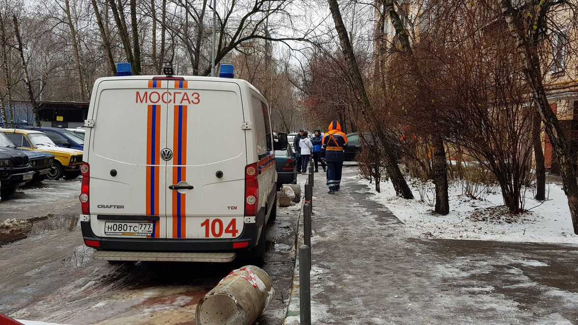 Повреждение газопровода жилом доме на юго-востоке Москвы ликвидировано