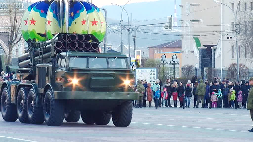В Чите и Улан-Удэ прошли репетиции Парада Победы