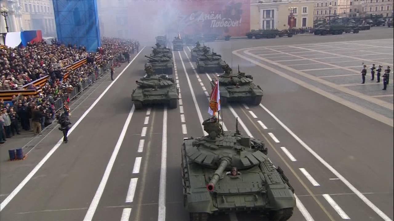 Парад Победы в Санкт-Петербурге прошел без кораблей