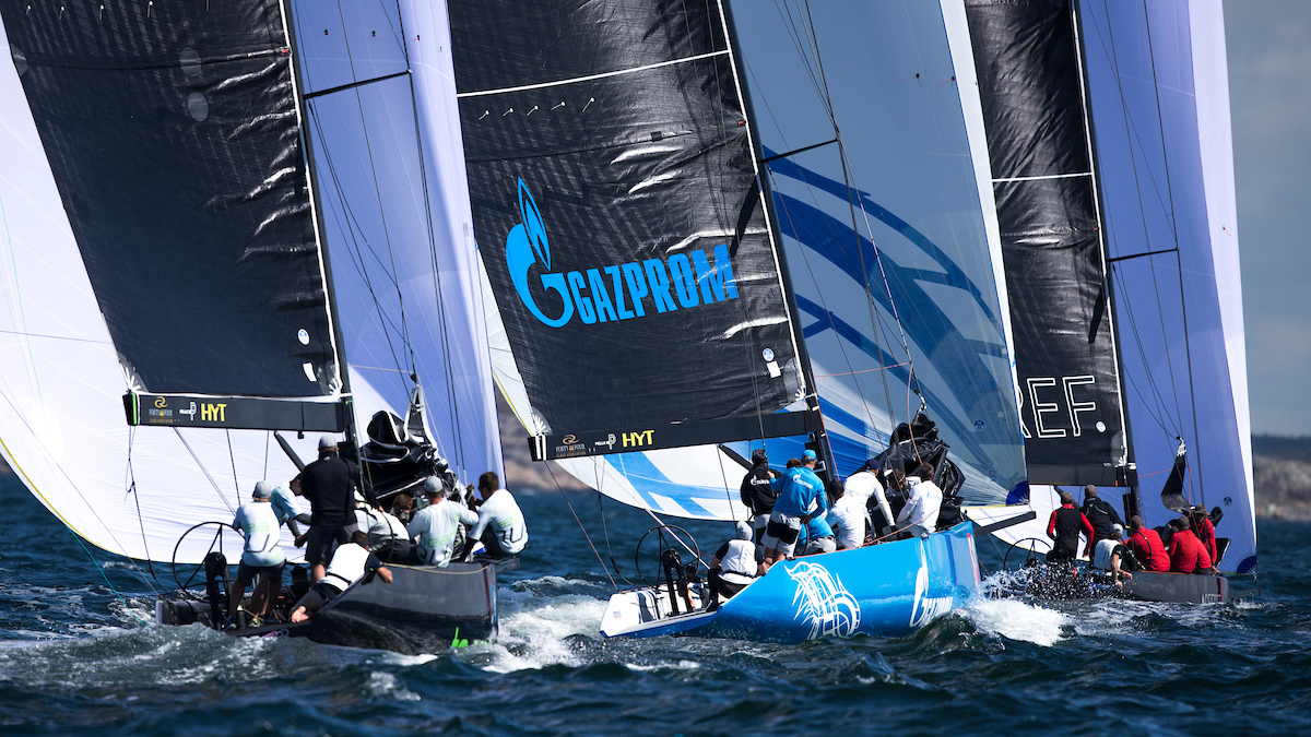 Парусный спорт. "Ника" и "Броненосец" лидируют в чемпионате RC44