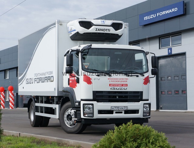Isuzu начнет выпускать в России тяжелые грузовики