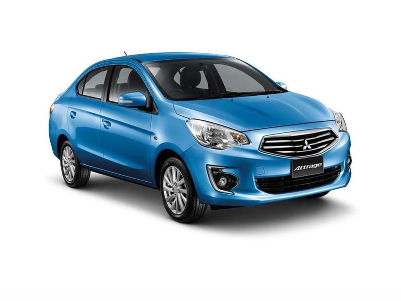 Бюджетный седан Mitsubishi показали живьем