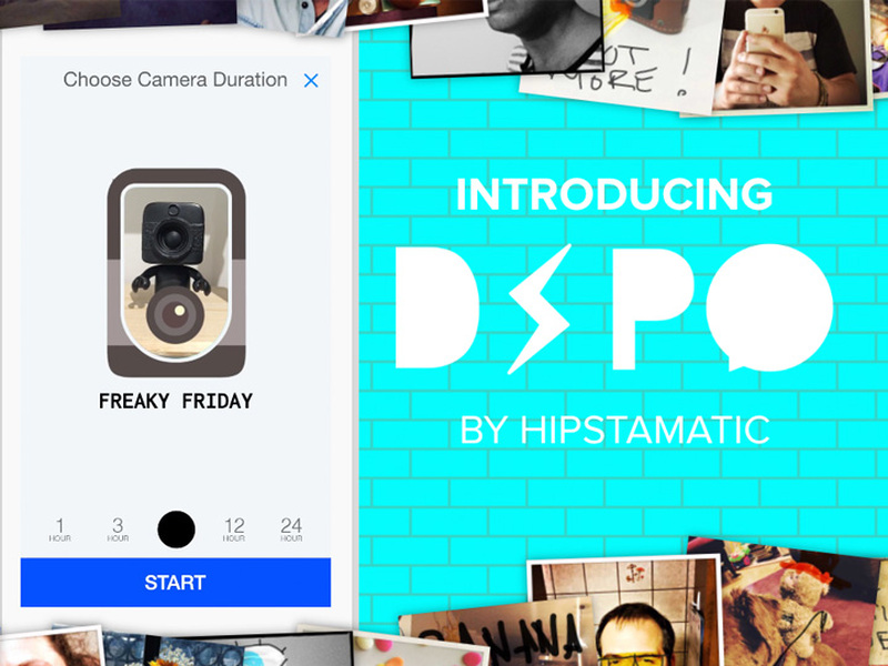 Hipstamatic DSPO: социальный фотоальбом для iOS