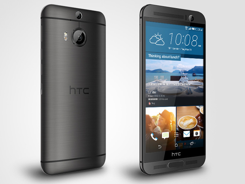 Флагманский смартфон HTC One M9+ дополнили сканером отпечатков пальцев
