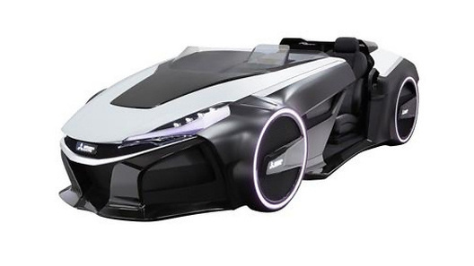 Новый концепт-кар Mitsubishi сможет похвастаться трехмерным дисплеем
