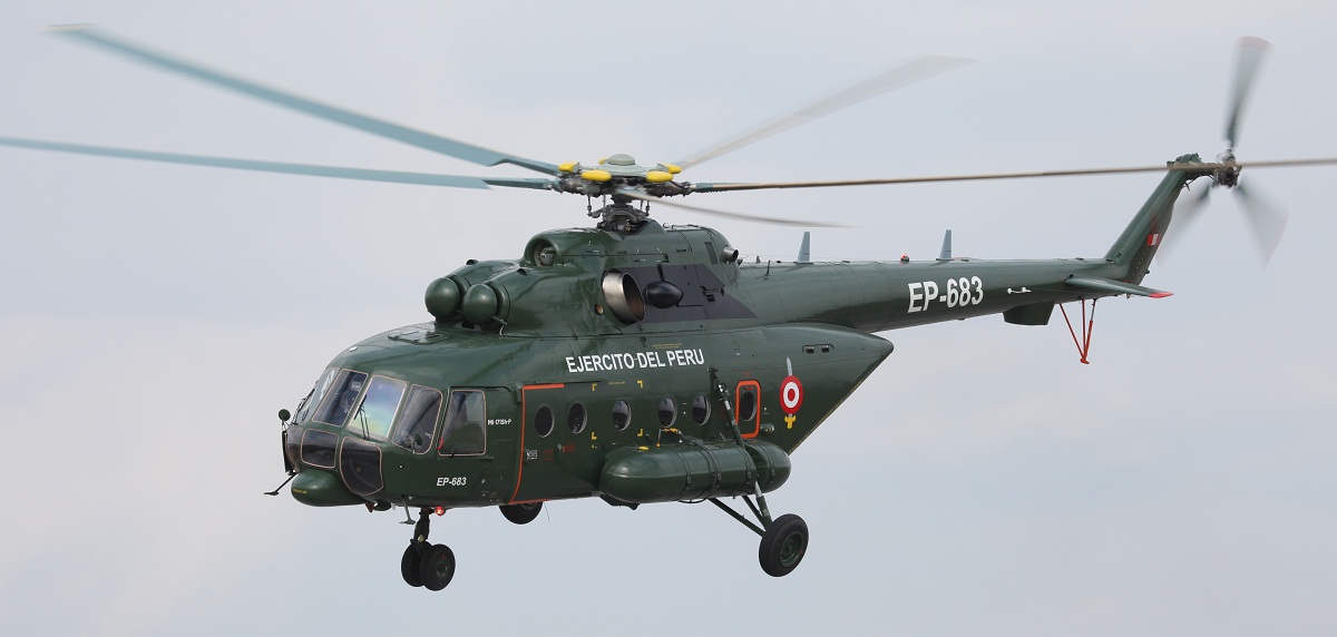"Вертолеты России" поставили партию Ми-171Ш в Перу